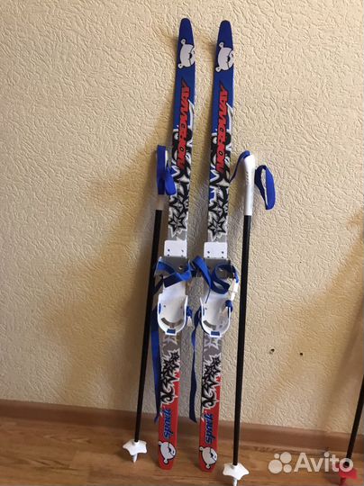 Лыжи детские 110 см nordway