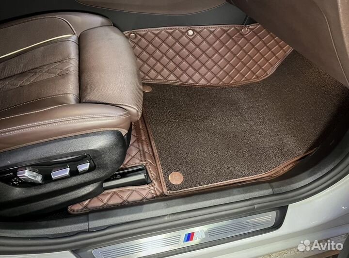 3D коврики из экокожи BMW 6 G32