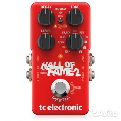 Педаль TC electronic hall OF fame 2 reverb