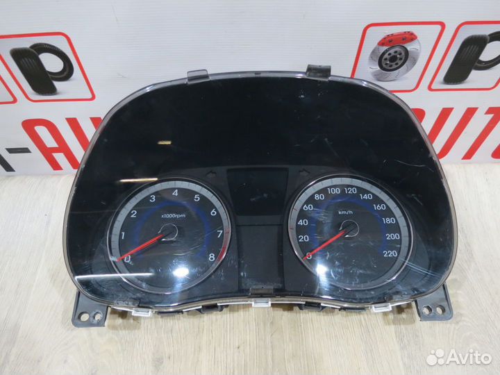 Панель приборов Hyundai Solaris