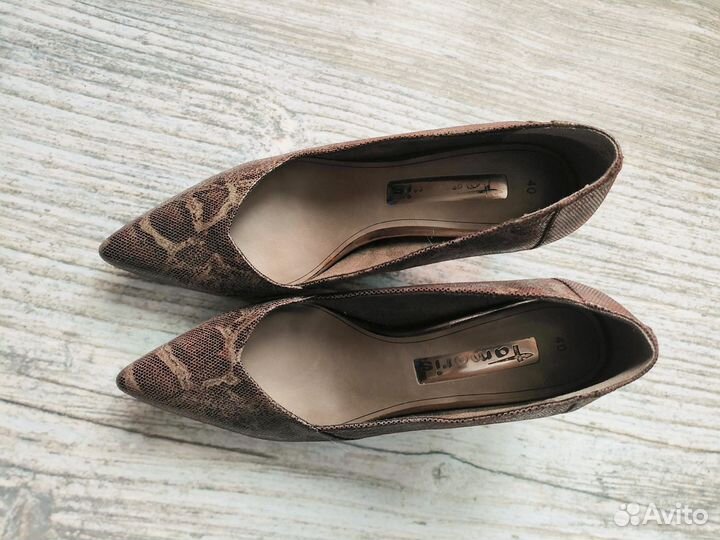 Туфли Tamaris и лоферы Marco Tozzi