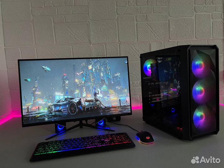 Intel i5 6600/nvidia GTX 1070 Мощный Игровой Пк
