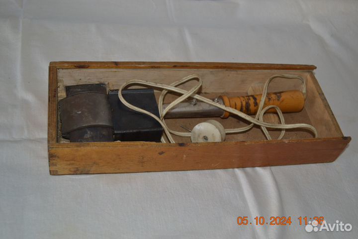 Хороший, мощный Электропаяльник СССР