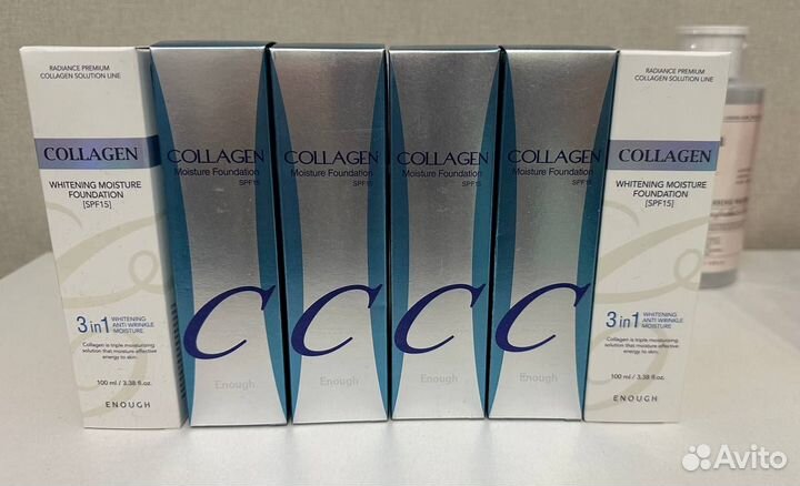 Тональный крем Enough Collagen Whitening Moisture