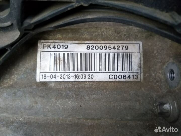 МКПП без блокировки Renault Megan III RS