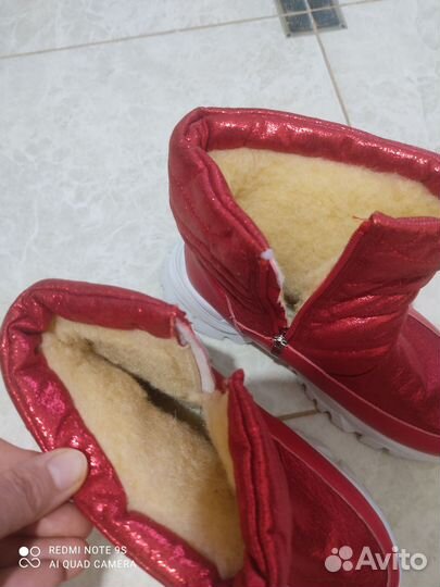 Ботинки зимние для девочки