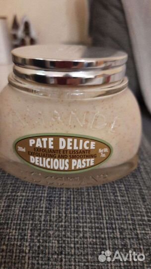 Паста скраб для тела миндальная l'occitane