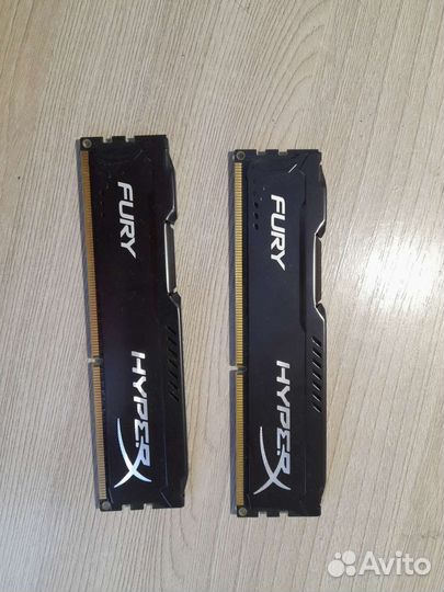 Оперативная память HyperX 8гб ddr3 1600 мгц