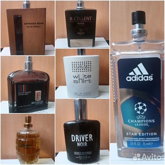 Одеколон. Духи. Туалетная вода