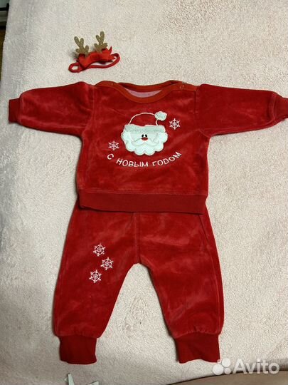 Новогодний костюм для малыша