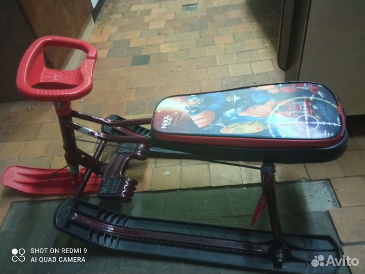 Детский снегокат бу