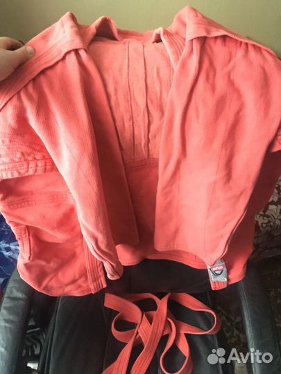 Кимоно Самбо красное