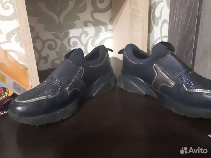 Туфли на девочку 34 размер