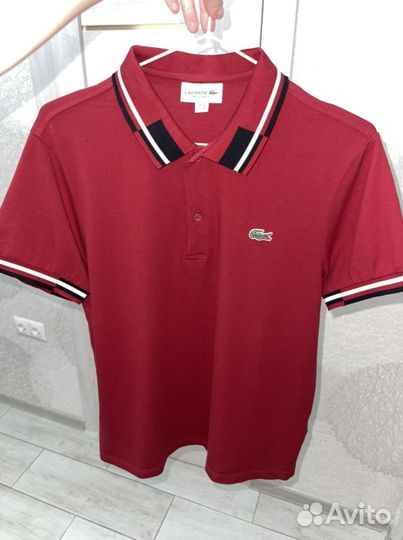 Lacoste polo женское