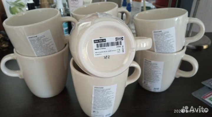 Кружка икеа фэргклар, 370 мл