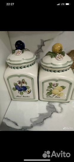 Посуда villeroy boch банки