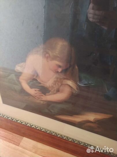 Старая большая картина. Германия