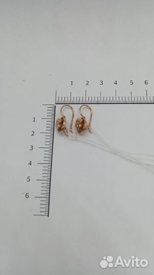 Серьги Золото