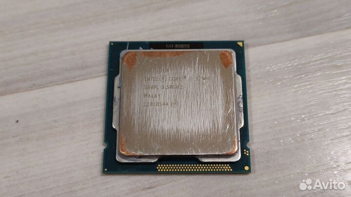 I7 3770k полированный + скальпированный