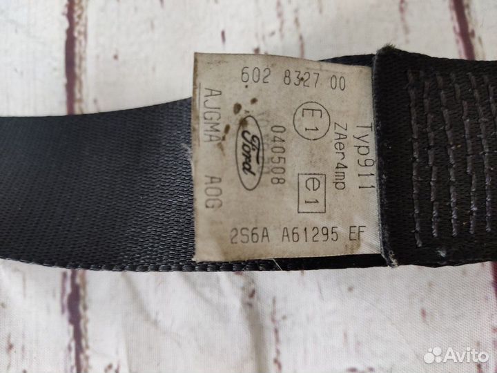 Ремень безопасности передний левый Fusion Фьюжн