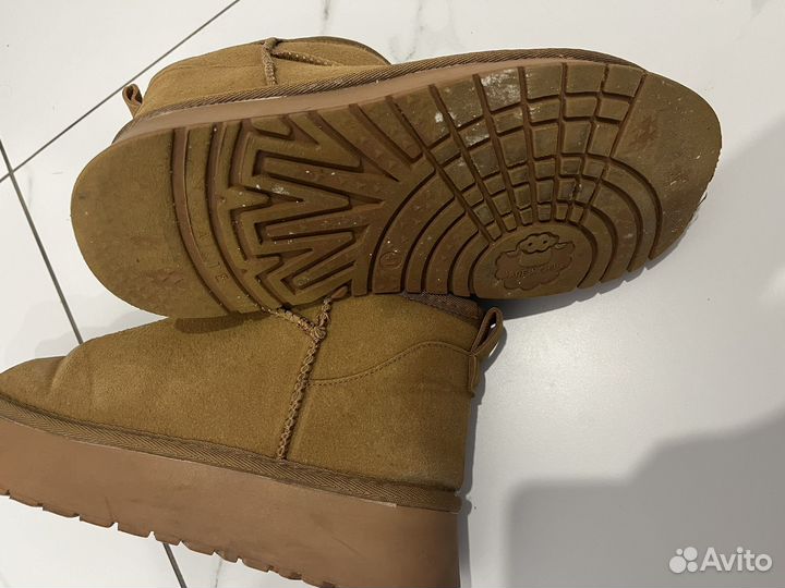 Угги женские 41 размер коричневые