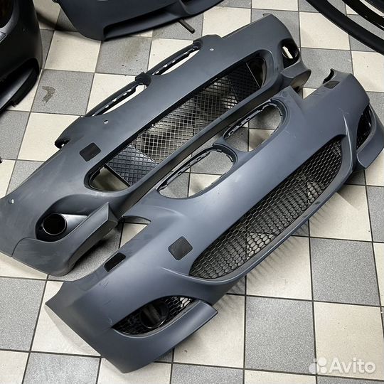 Передний бампер BMW E60 мтех (abs PP)