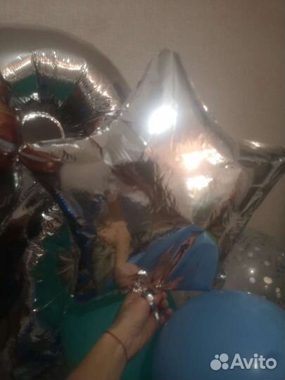 Шары фольгированые четыре штуки