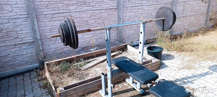Скамья для жима с штангой