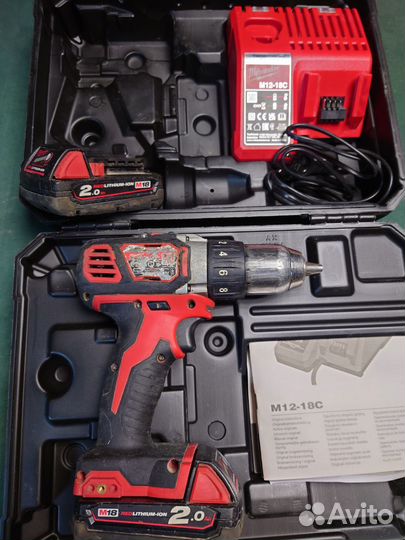 Шуруповерт milwaukee m18