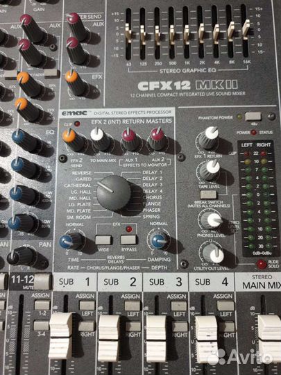 Микшерный пульт Mackie cfx12mk2