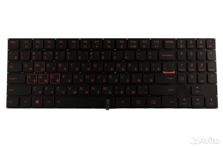 Клавиатура для ноутбука Lenovo Y540-15IRH с красн