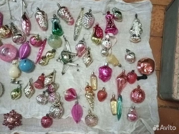 Елочные игрушки СССР