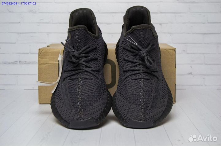 Adidas yeezy boost 350 v2 black размер 44 (Арт.247