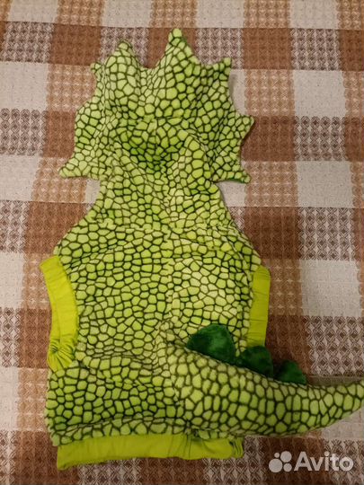 Праздничный костюм для мальчика динозавр