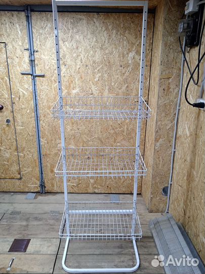 Стеллаж разборный металлический бу