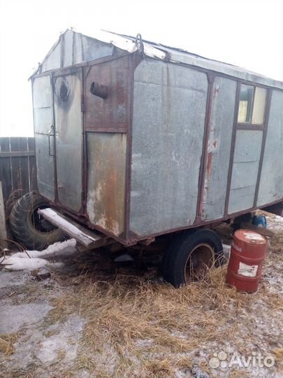 Тракторный прицеп телега