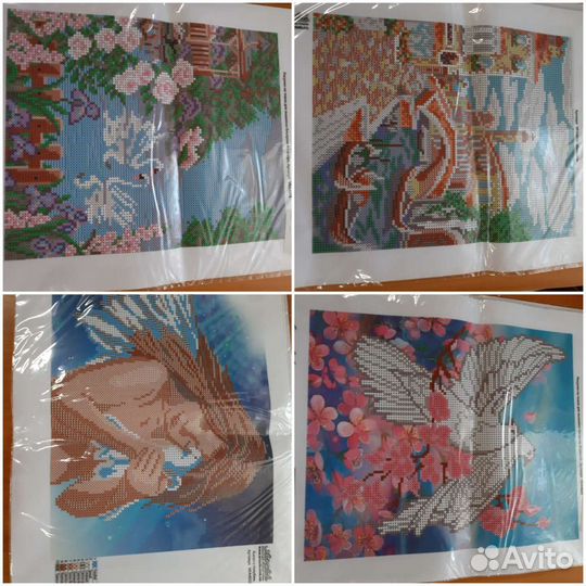 Вышивка бисером лентами