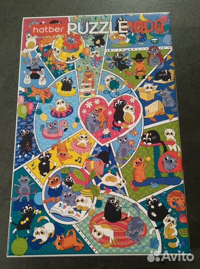 Пазлы 1000 деталей