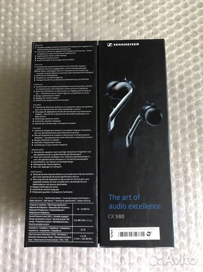 Наушники Sennheiser CX 980