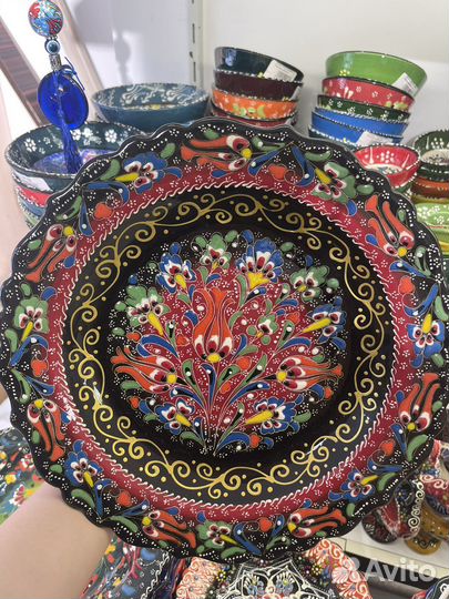 Тарелка декоративная