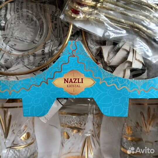 Армуды хрусталь набор (Турция)