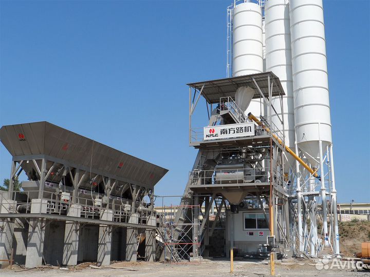 Бетонный завод (бсу) nflg Skip 150 м3/ч