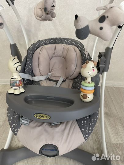 Детская электрокачель graco