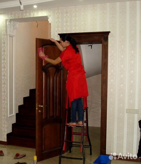 Уборка квартир, коттеджей. Мытье окон