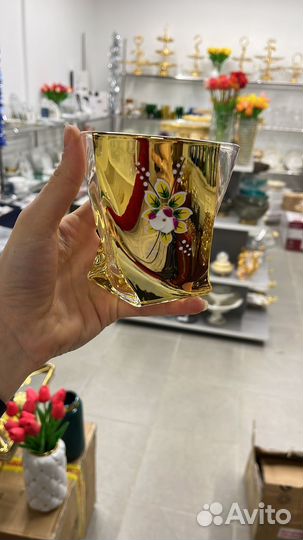 Стаканы квадро 6 шт