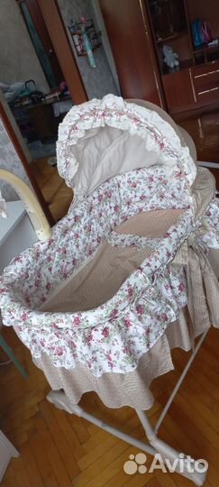 Коляска люлька для новорожденных бу