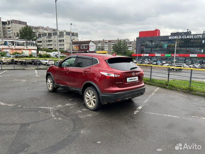 Nissan Qashqai 2.0 CVT, 2018, 188 000 км