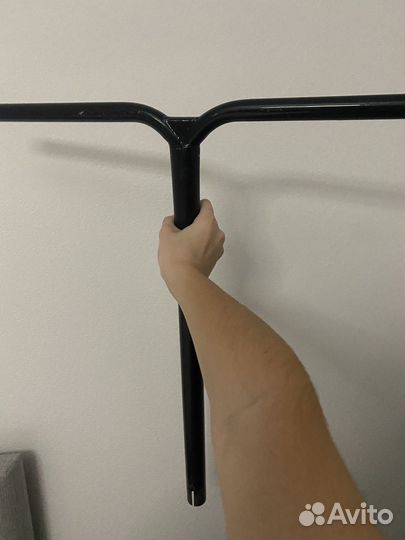 Руль для трюкового самоката и зажим