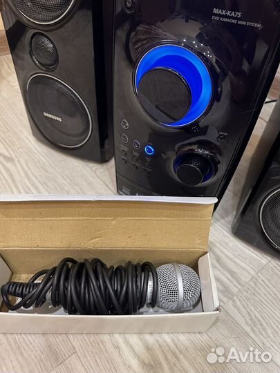 Музыкальный центр Samsung MAX-KA75 +караоке