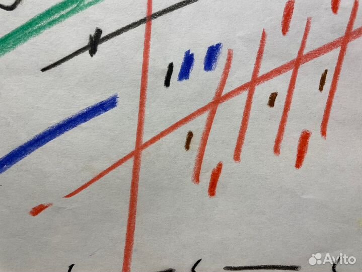 Картина. Абстракция. Композиция. Злотников Ю.С